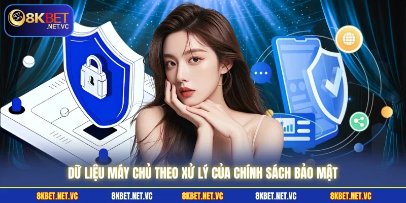 Dữ liệu máy chủ theo xử lý của chính sách bảo mật