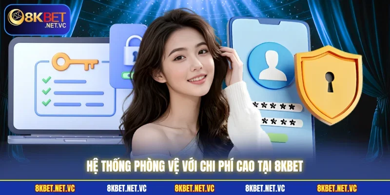 Hệ thống phòng vệ với chi phí cao tại 8KBET