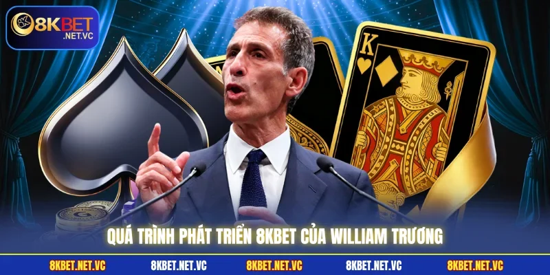 Quá trình phát triển 8KBET của William Trương